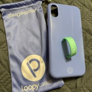 iPhone XR periwinkle Loopy case